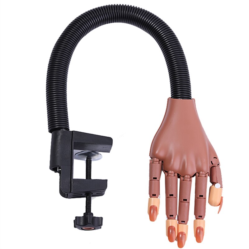 100 pçs dicas da arte do prego prática mão falso prego treinamento manicure ferramentas profissional dicas para manicure prática mão: prosthetic hand