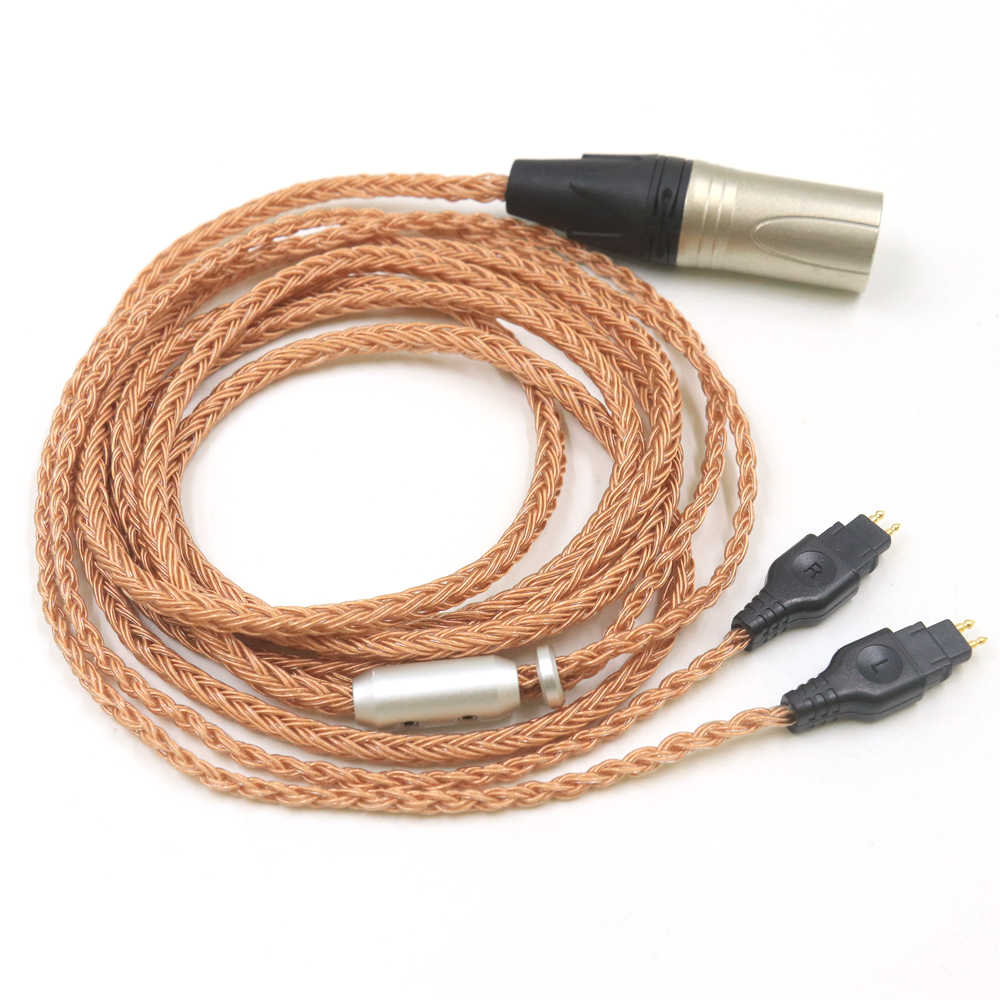 XLR 2,5mm 3,5mm Ausgewogene 16 Ader Kupfer OCC Kopfhörer Kabel Für Sennheiser HD580 HD600 HD650 HDxxx HD660S HD58x HD6xx Kopfhörer