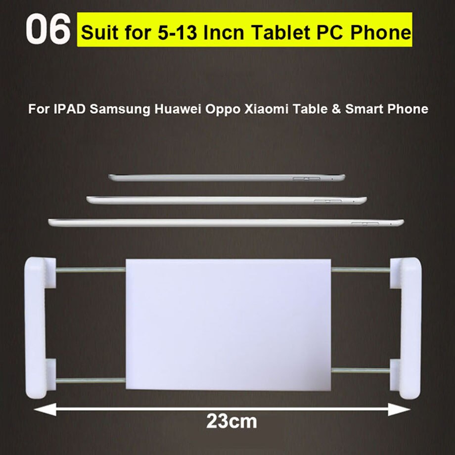 Arvin Folding Phone Tablet Stand Adjustable Holder Support 4-14 Inch Tablet Lazy People Table/Bed Bracket For iPad iPhone Kindle