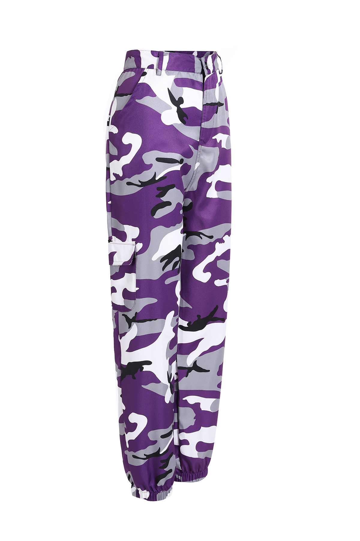 Wish's camouflage workwear denim casual pants Harlan pants