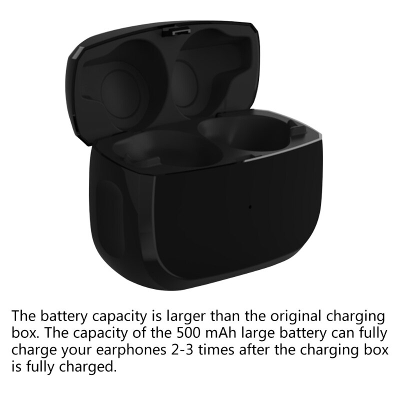 Laddningsfodral box för jabra elite 65t/ elite active 65t trådlösa bluetooth hörlurar tillbehör