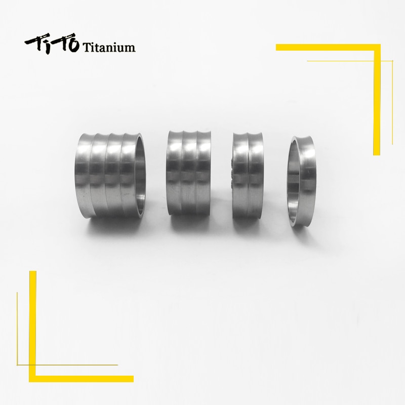 TiTo titanium bicycle arc headset stem spacers 5/10/15/20mm bike stem spacer washers headset