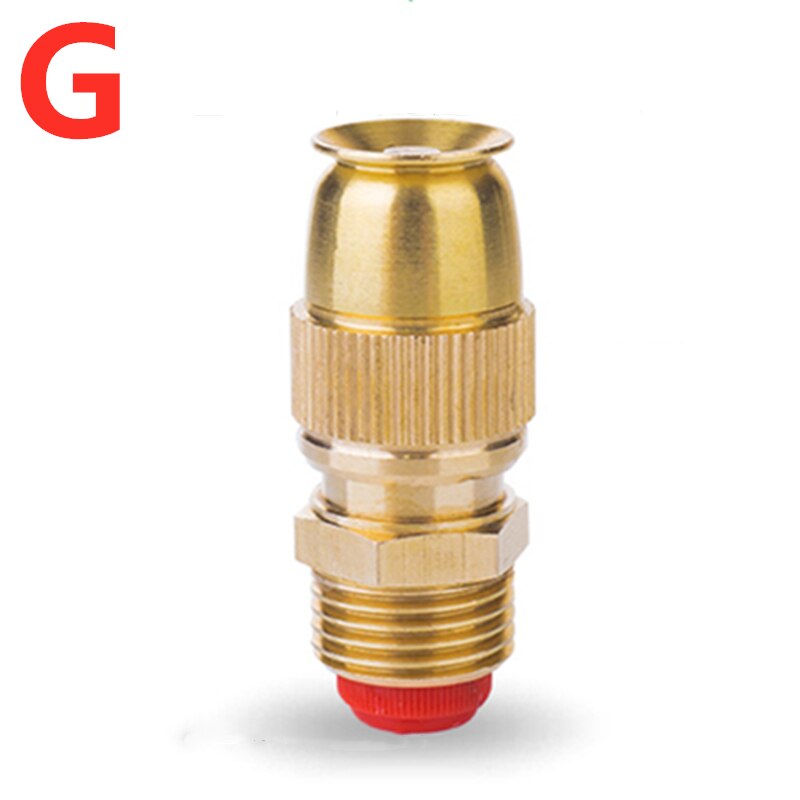 1/2" Adjustable Brass Spray Misting Nozzles Garden Watering Irrigation Brass Spray Nozzles: G