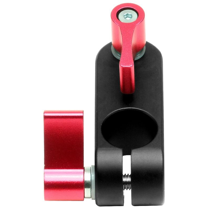 90 graden haakse 15mm- stangs montageklemadapter voor 5 d 2 5 d 3 a7 sgh 4 dslr-camera, fotografiesysteem, fotostudio, handgreep, monitor
