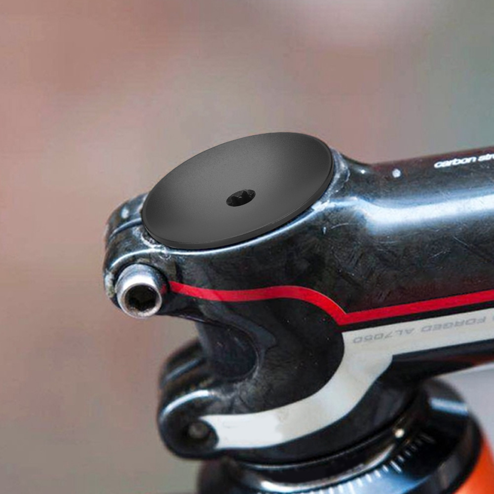 Tapa superior de auricular de bicicleta , tapa de manillar de bicicleta de aleación de aluminio, tapa superior de bicicleta de montaña para vástago de tapacubos de horquilla de 28,6mm
