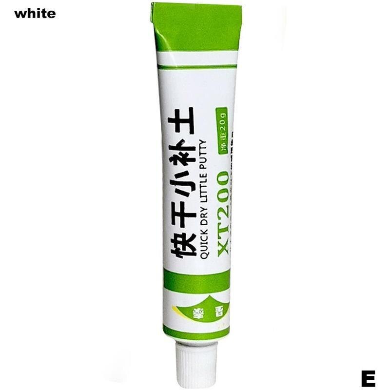 Glasfiber båd reparationspasta hurtighærdende øjenfyldende hurtigtørrende reparationsmaling højmiddel reparation 20g kitmiddel sc  p4 h 5: Hvid