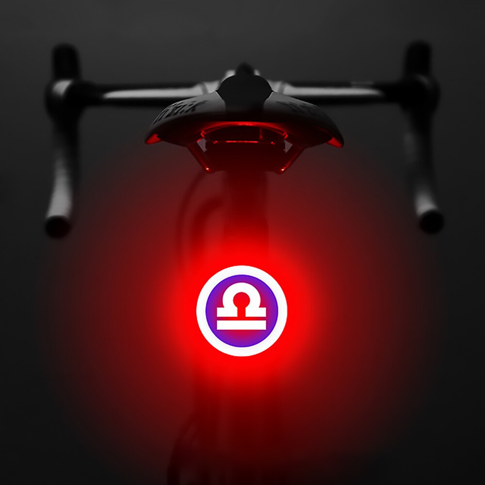 USB Charge Flashlight For Bicycle Light Led Bike Flash Taillight Cycling Night Warning Lights Cyling Lamp Multi Lighting Modes: 18