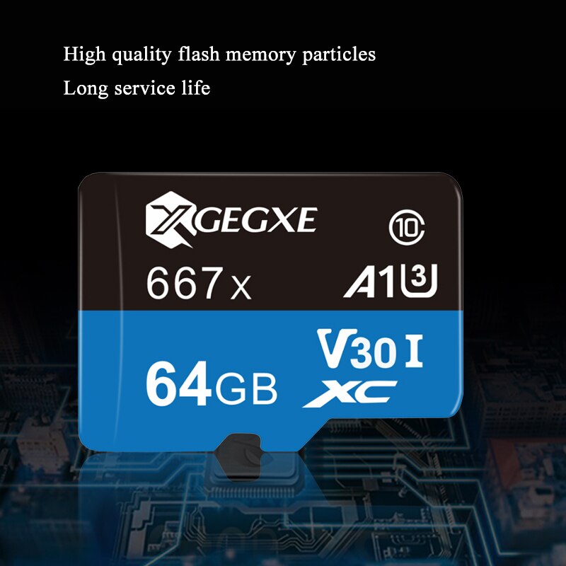 Tarjeta de memoria flash de alta velocidad para tableta, cámara y teléfono móvil, 128GB, 64GB, 32GB, 16GB, 8GB, microsd, TF/SD