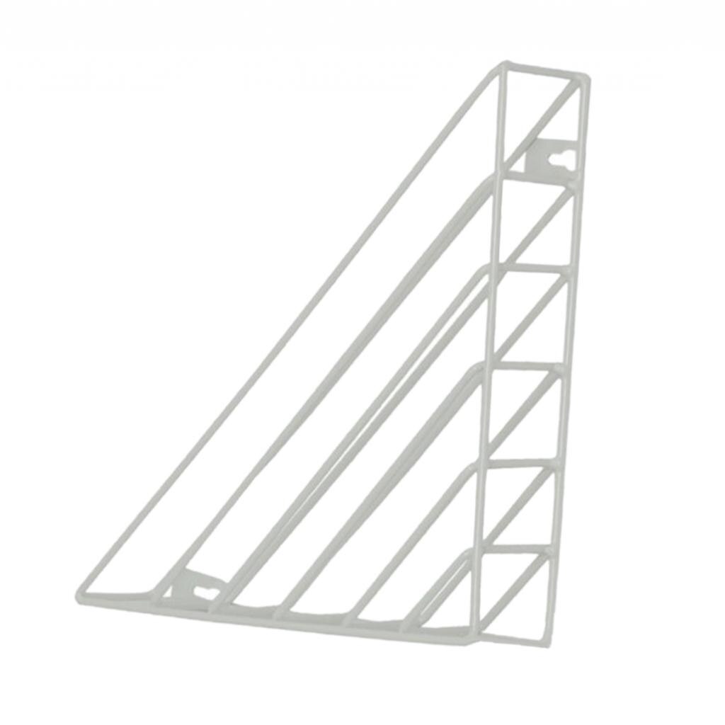 European Slot Metal Desk Organizer Office Desktop Document File Organizer Bookshelf Rack Magazine Newspaper Storage Holder