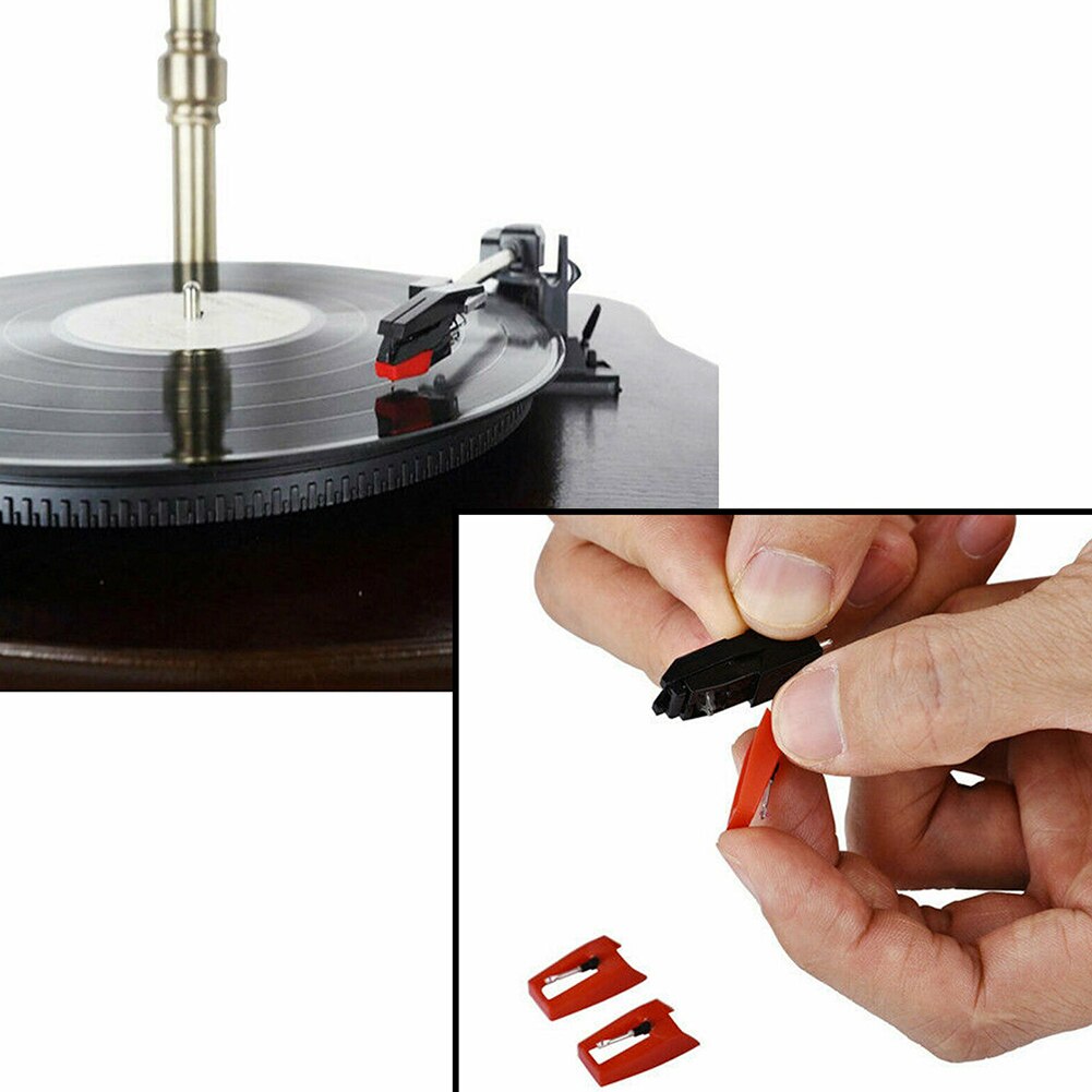 5Pcs Muziek Stabiele Naalden Universele Reparatie Thuis Player Vervanging Party Accessoires Onderdelen Turntable Stylus Gespaard