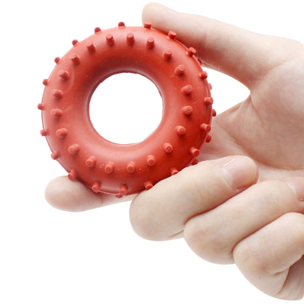 O-Shape Hand Gripper Grip Force Training Silicone Massage Ring Exercise Tool Fitness Equipment Accessories