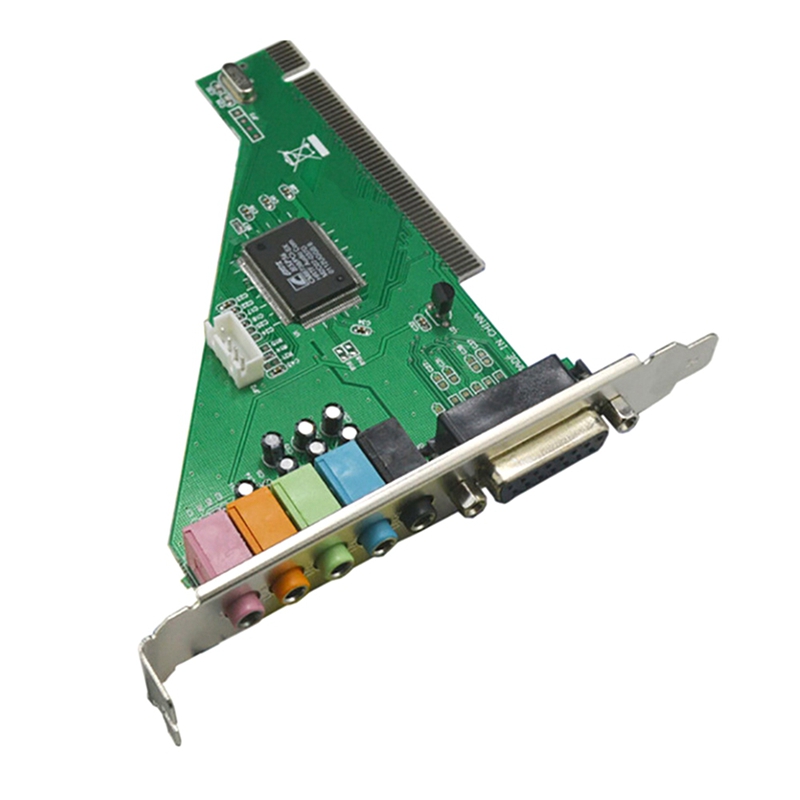 CMI8738 Chipset Stereo Klang PCI-Hafen o Karte Unterstützt 2/4CH und DLS mit Fahrer CD für Schreibtisch PC Computer: Ursprünglich Titel