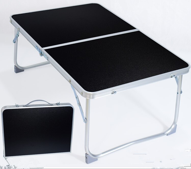 Portable Folding Laptop Table Stand Folding Computer Reading Desk Bed Tray Adjustable Portable Mini Picnic Desk: color 4