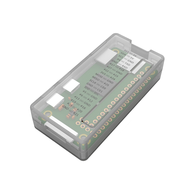 2 transparente schutzhüllen für raspberry pi zero ( - 72 x 35 x 17mm und 13.5 x 10.9 x 1.5cm zoll)