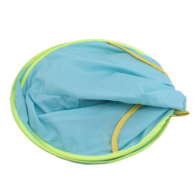 1PC Foldable Hair Cutting Cloak Umbrella Cape Waterproof Haircut Gown Apron Adult Kids Tool Home Hair Styling Accessory: blue