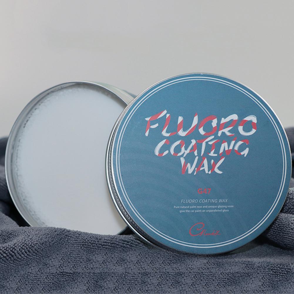 Cera para el cuidado de la pintura del coche, 150g, alto brillo, fluoruro, recubrimiento hidrófobo, cera, mantenimiento de automóviles, accesorios a prueba de lluvia