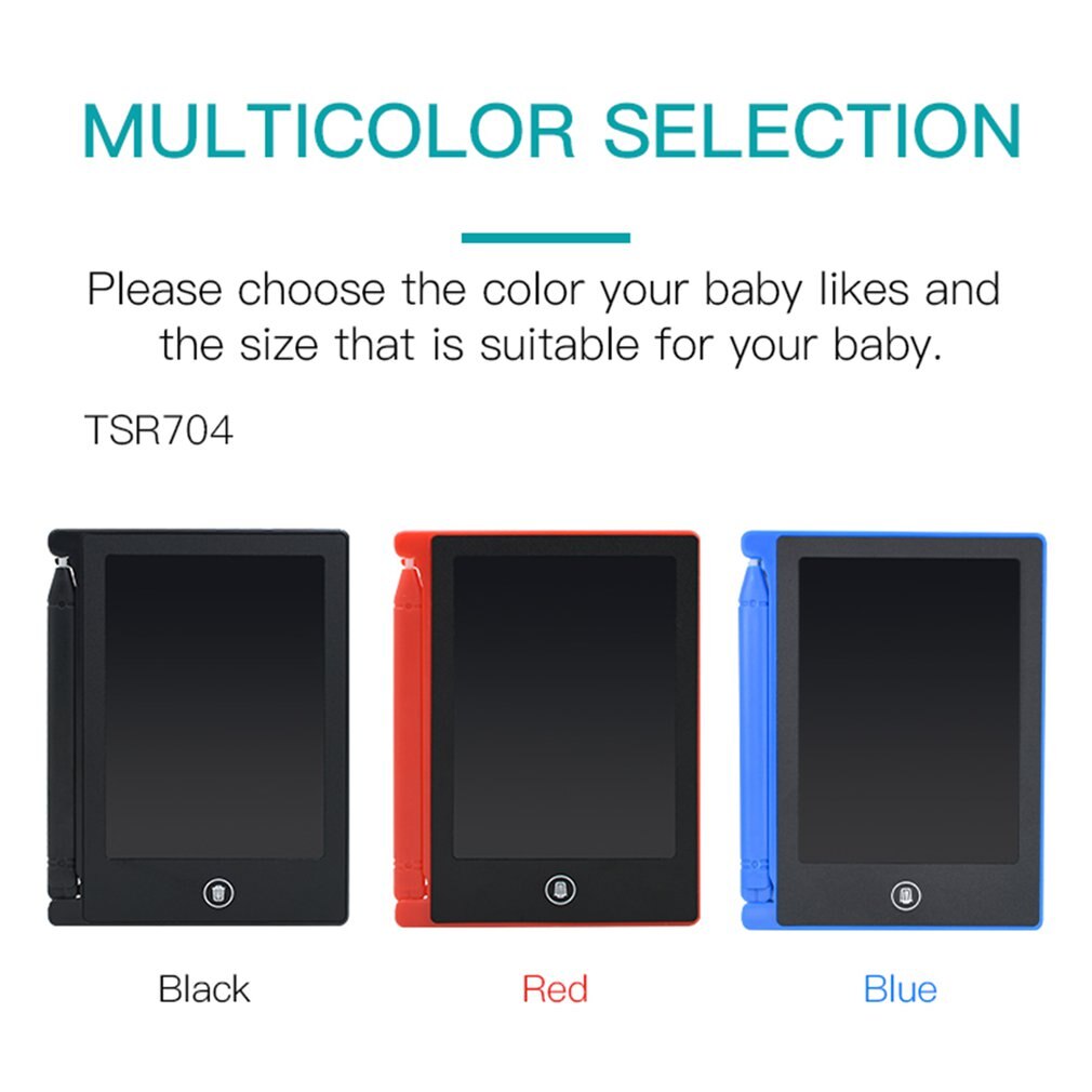 4.4 Inch LCD Writing Tablet Board Kids Writing Pad Drawing Painting Graphics Board Child Creativity Imagination