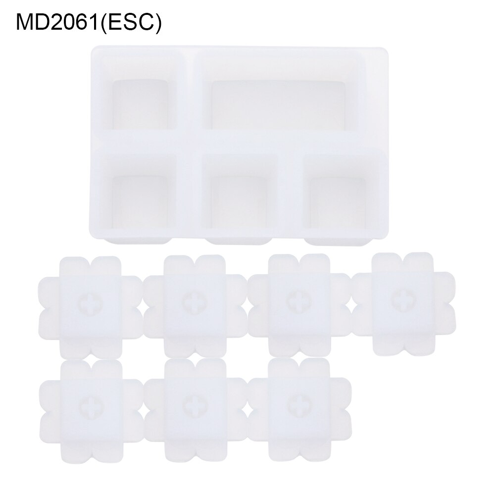 Mechanical Gaming Pet Paw Shap Key Cap Mold Computer Gamer Keycaps Crystal Silicone Molds UV Epoxy Resin Handmade Making Tools: MD2061(ESC)
