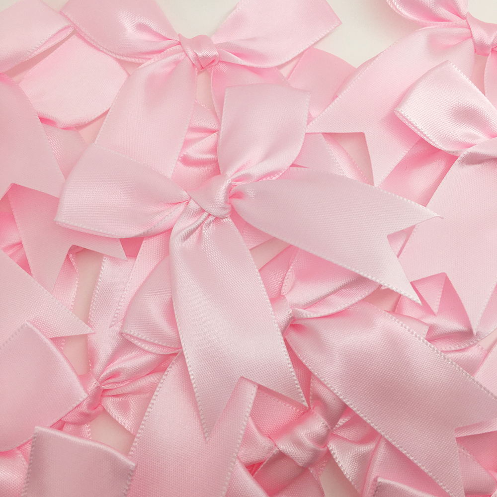 50 Uds. De lazos de cinta satinada de 85x85mm, decoración para manualidades, , sombreros de flores, ropa DIY, bolsas para tarjetas de invicación de boda, decoración de: Cobre envejecido