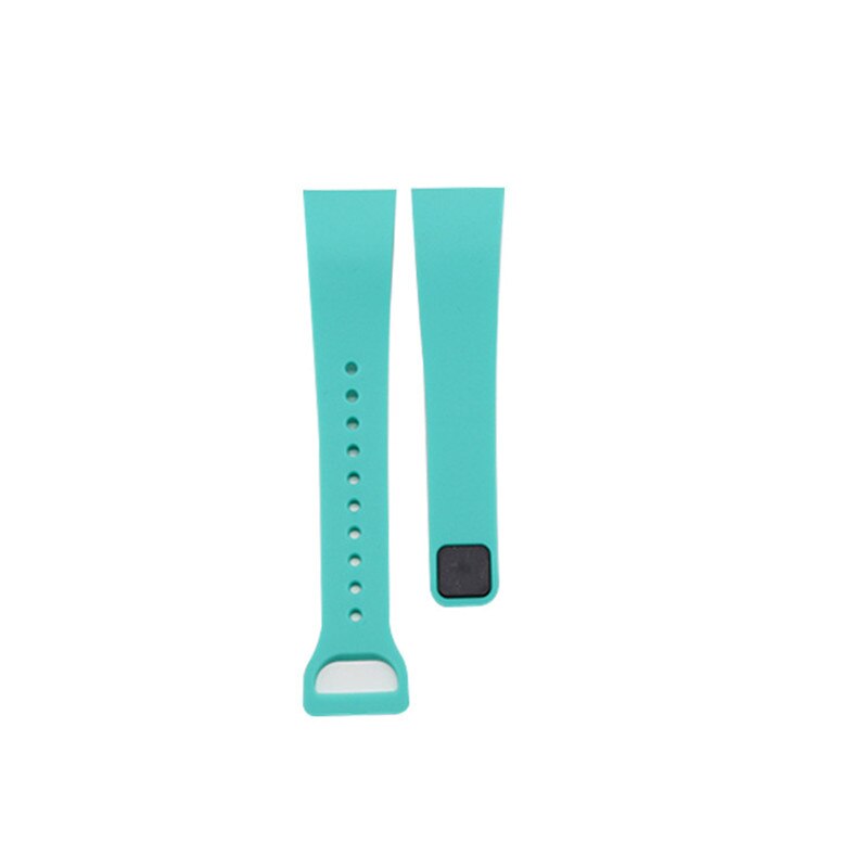 13 cores silicone pulseira banda inteligente para redmi pulseira pulseira de substituição alça de pulso para vermelho mi banda pulseira cor cinta: Deep Green  46