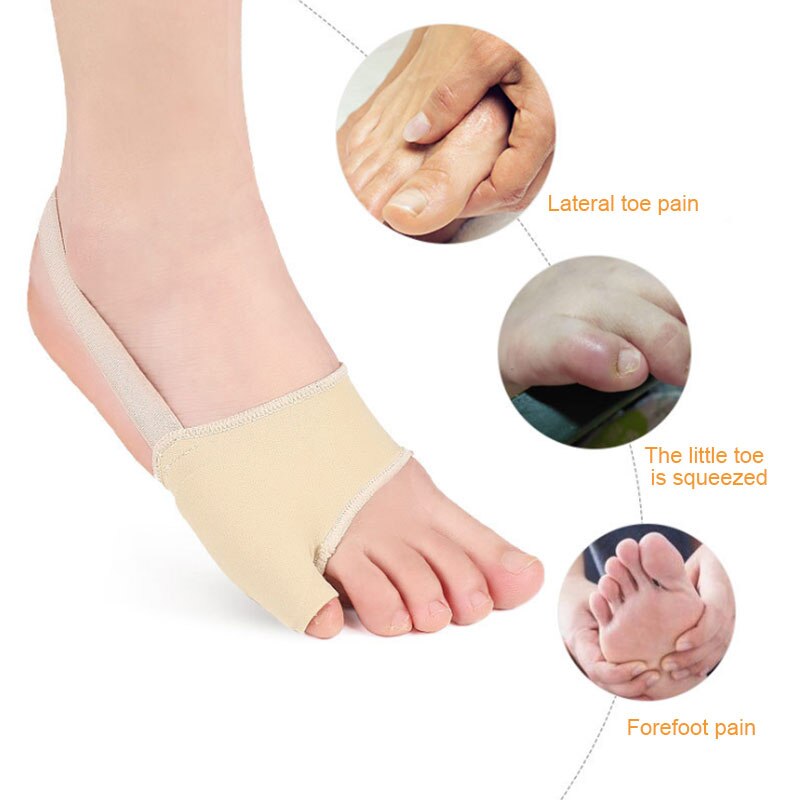 2 stk blød knyst pinky corrector lilletå ortopædisk skinne hallux valgus overlappende korrektion fodpleje pedicure værktøj