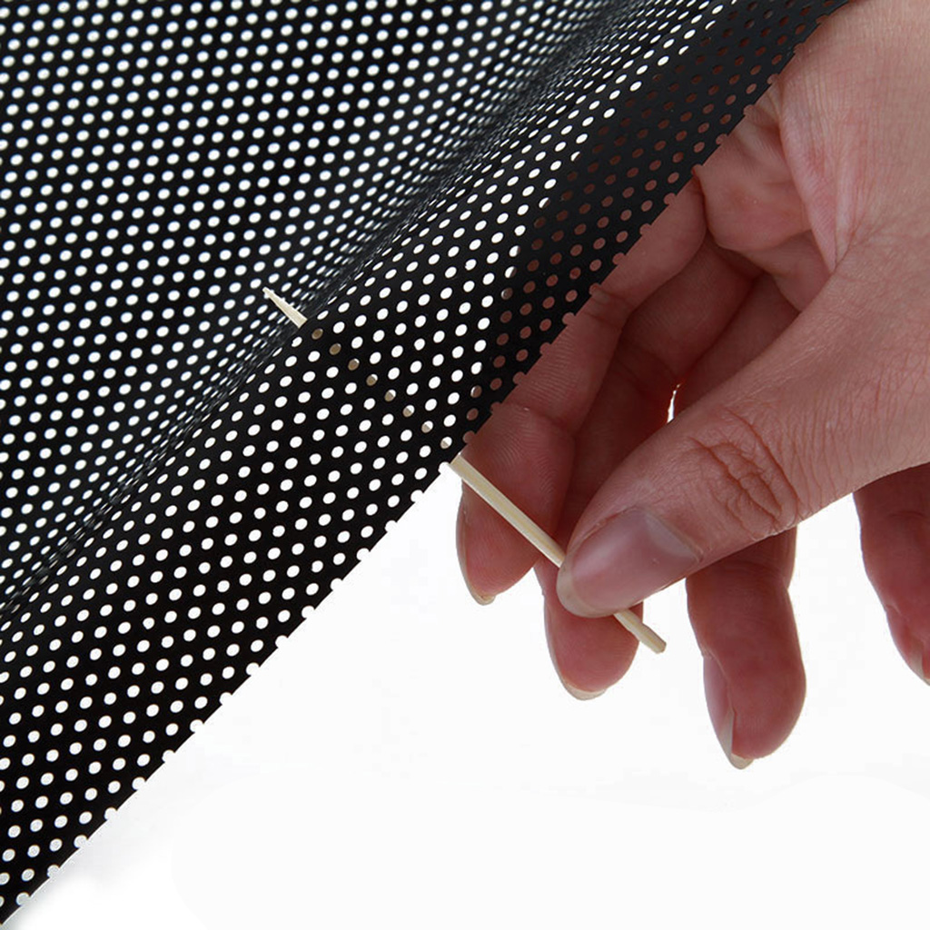 2x Car Auto Side Window Film Windshield Sun Shade Sticker PVC Protection
