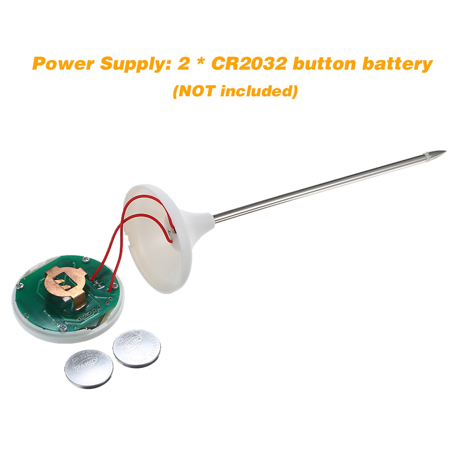 Instant Soil Tester Soil Moisture Tester LCD Digital Soil Tester Soil Moisture Meter with 5-inch Probe Portable Soil Hygrometer