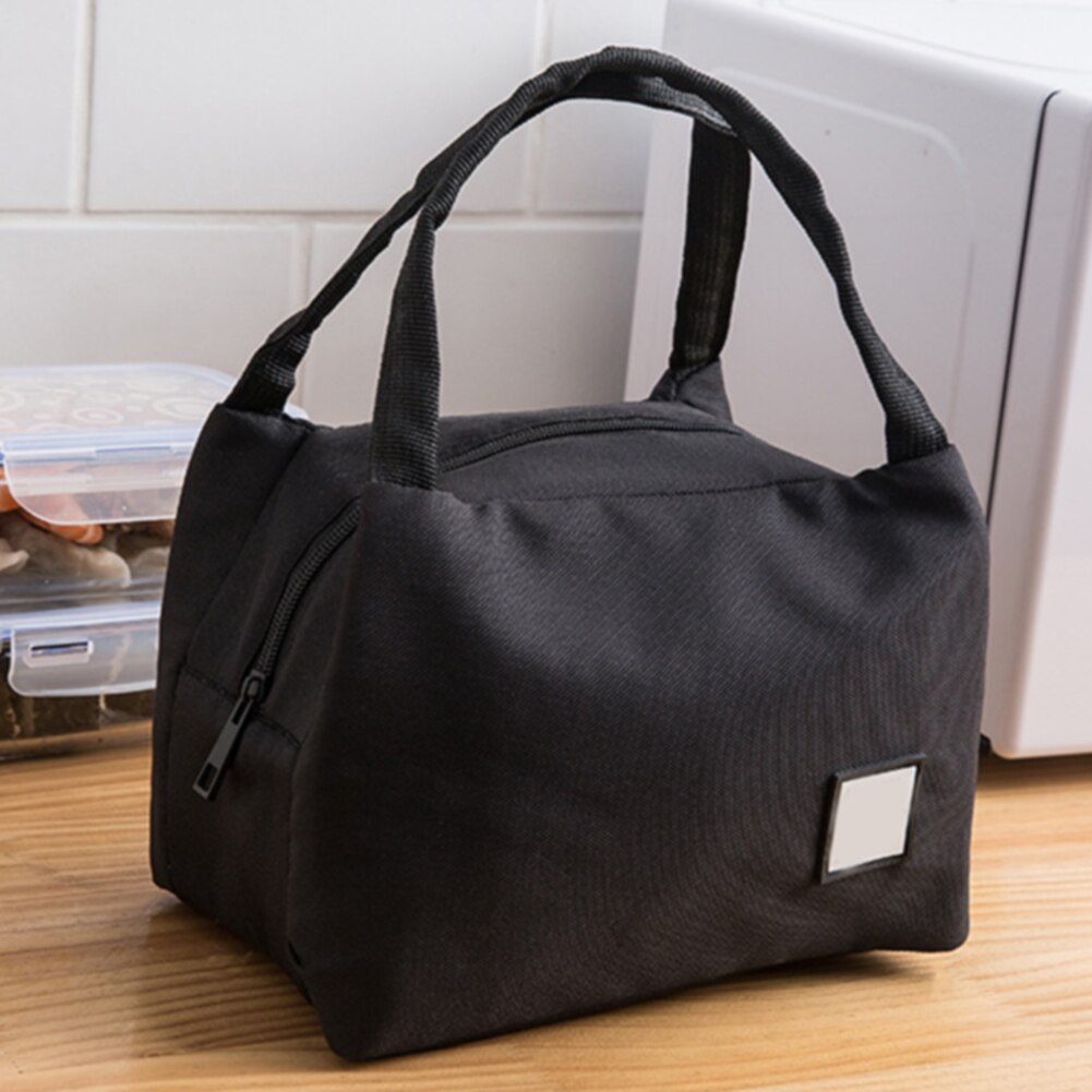 Thermal Insulated Carry Office Lunch Bag Storage Outdoor Picnic Camping Cooler Tote School Bento Container Food Portable
