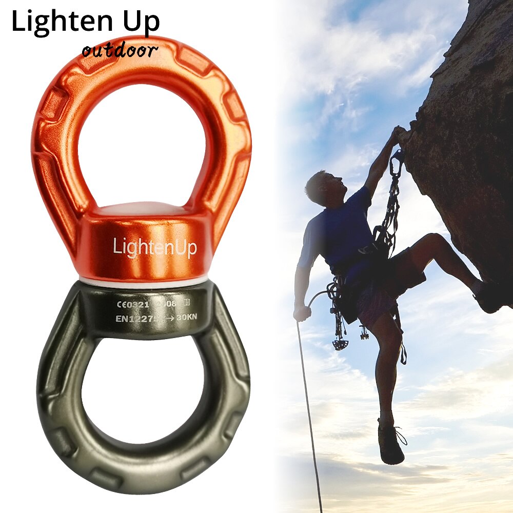 Climbing Rappel Ring 20KN Multi-functional O-Ring Rescue Descender for