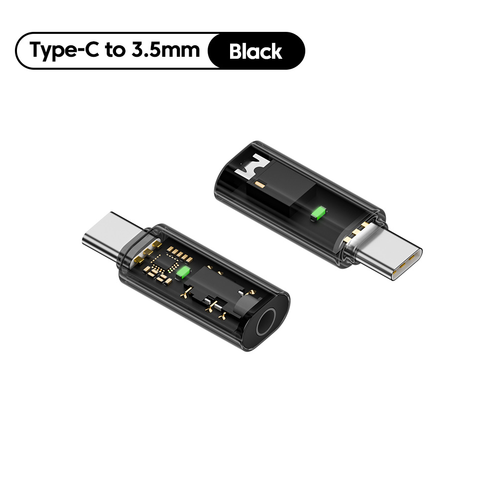OLAF Adapter audio słuchawek typu C do 3,5 mm 3 5 Jack żeński USB C Aux Audio Converter dla iPhone15 Samsung Galaxy s23 s22 Xiaomi: WHITE