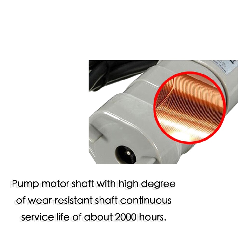 Dompelpomp 24V 600L/H Hoge Druk Dompelpomp 3-Fase Micro Motor 5 M 10L/M High-Lift Waterpump