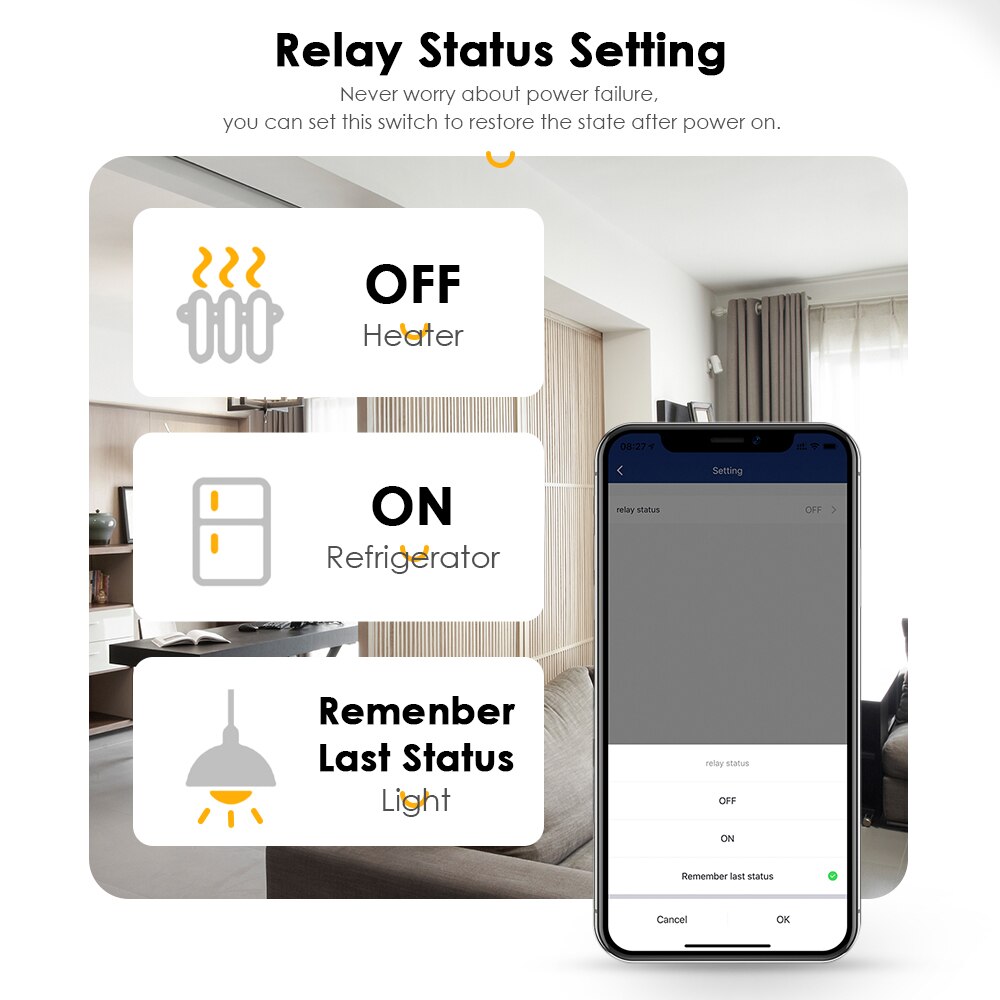 Tuya Mini Smart Switch WiFi DIY Module Double-way Switch Timer Relay Breaker Automation Work With Alexa Yandex Alice Smart Life