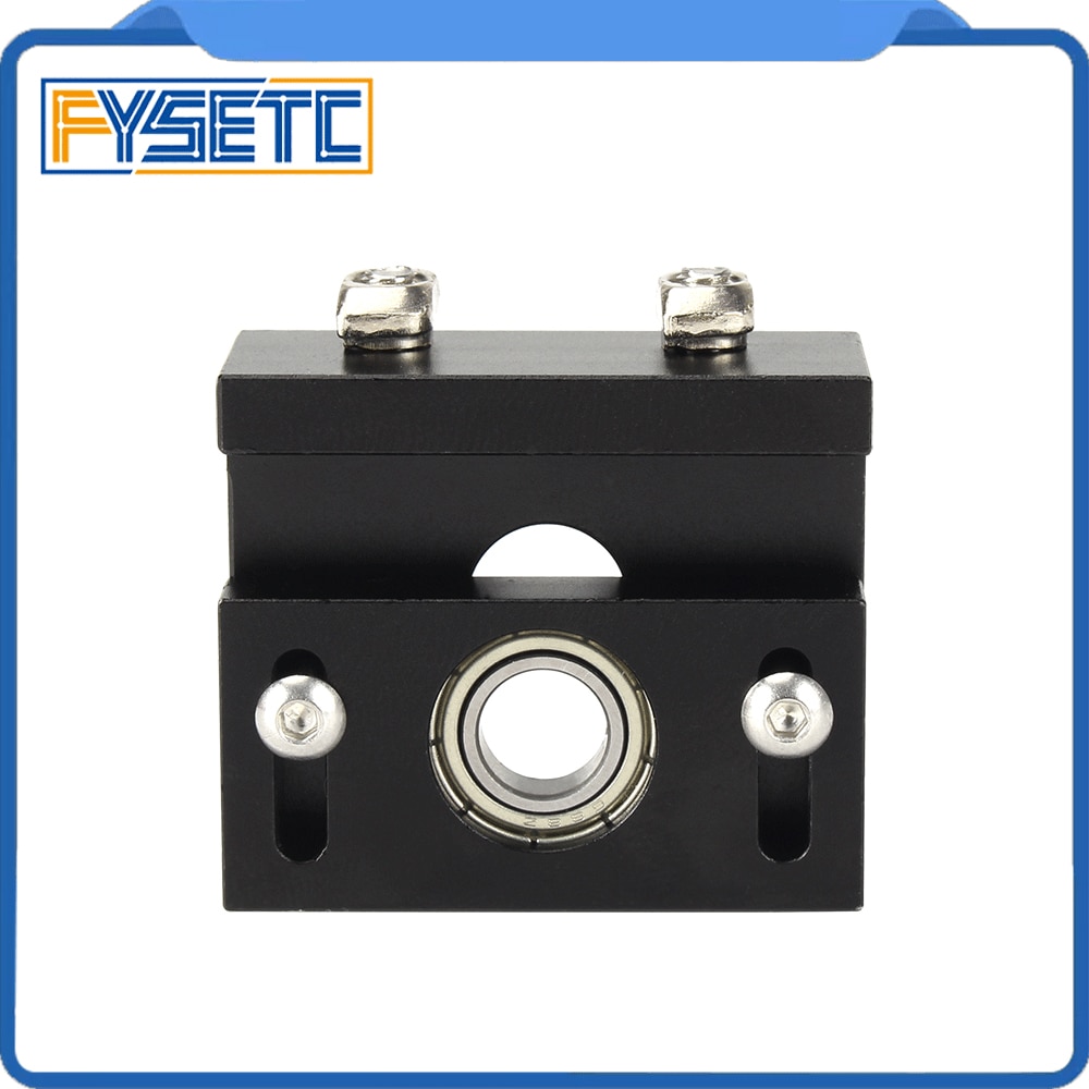 Versie Verstelbare Aluminium Z-As Lood Schroef Top Mount Voor Tornado CR-10 ENDER-3 Ender-3 Pro Metalen Z-rod Bearing Houder