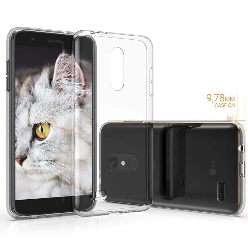 Full Protective Clear TPU for LG K8 K9 K10 K11 Case Covers Thin Transparent Silicone Phone Back Shell LGK8 LGK9 LGK10 LGK11