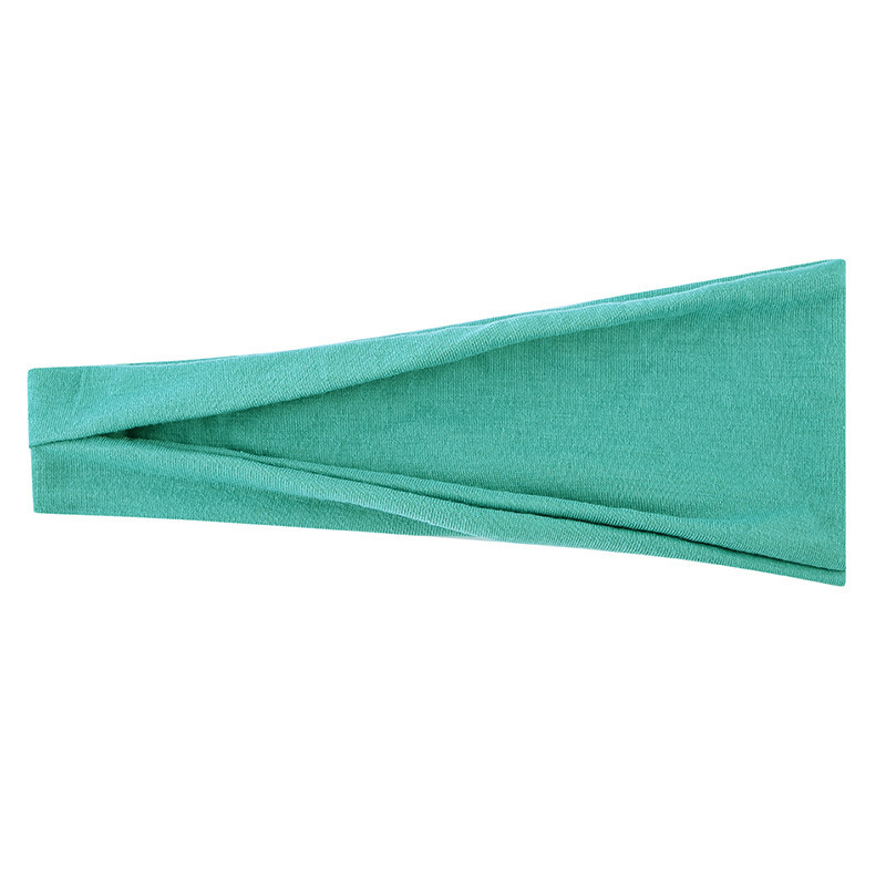 Diadema para mujer, turbante, bandas elásticas para el cabello de Color sólido, diadema para Yoga, aro para el cabello de maquillaje a la , diadema vintage, accesorios para el cabello: Rosa