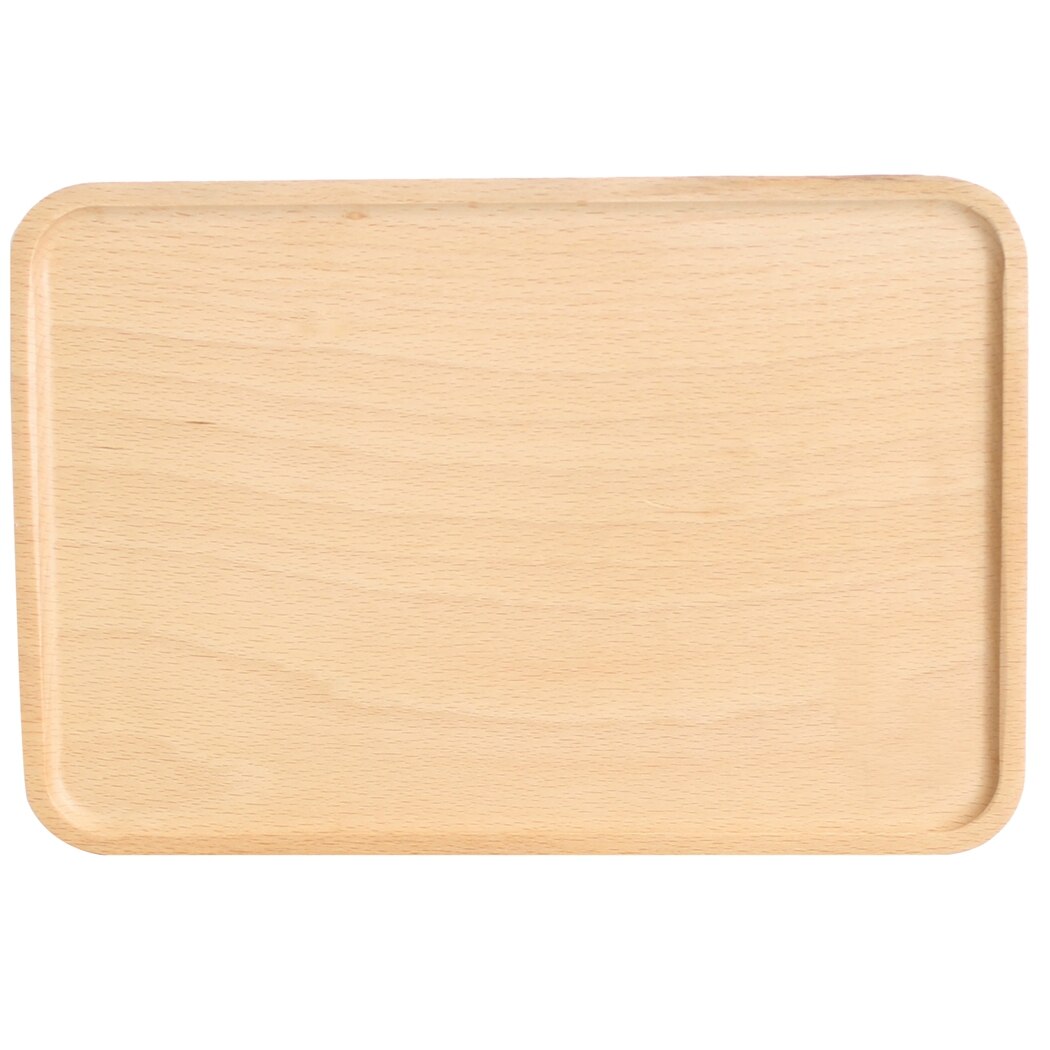 Plateau à Pizza Plateau De Cuisson avec Poignée Pizza Platine De Prototypage En Bois Planche à Pizza Occidentale Steak Assiette à Gâteau pour la Cuisine: Default Title