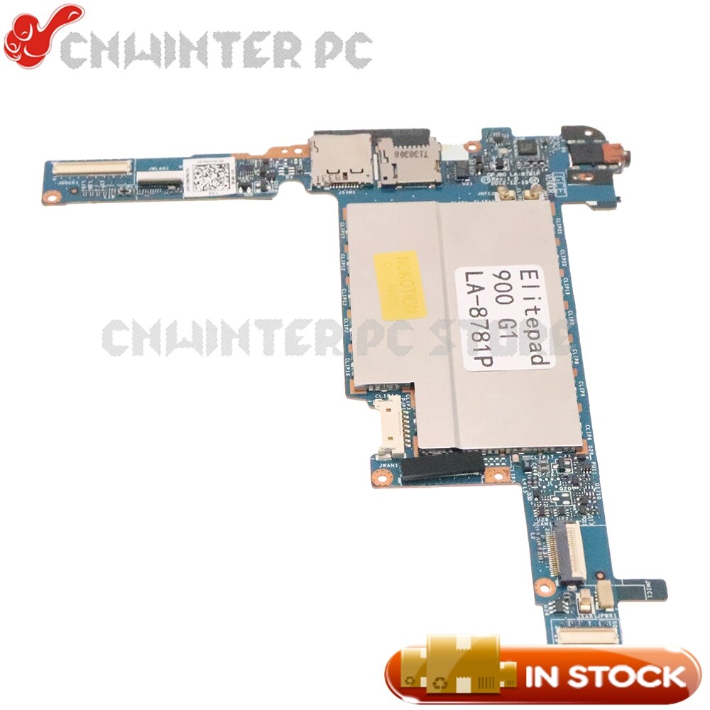 NOKOTION QPJ80 LA-8781P 724353-001 724353-501 724353-601 For HP ElitePad 900 G1 Tablet Laptop Motherboard Atom CPU Full tested