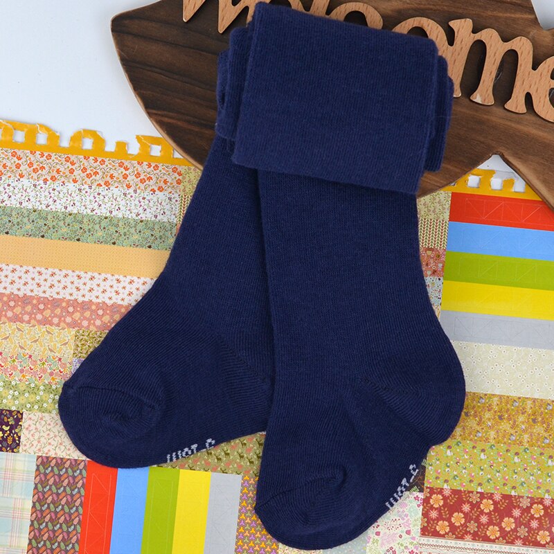 Warm Peuter Baby Meisjes Kids Solid Katoen Panty Kousen Panty Broek Sokken Warme Panty Voor Baby