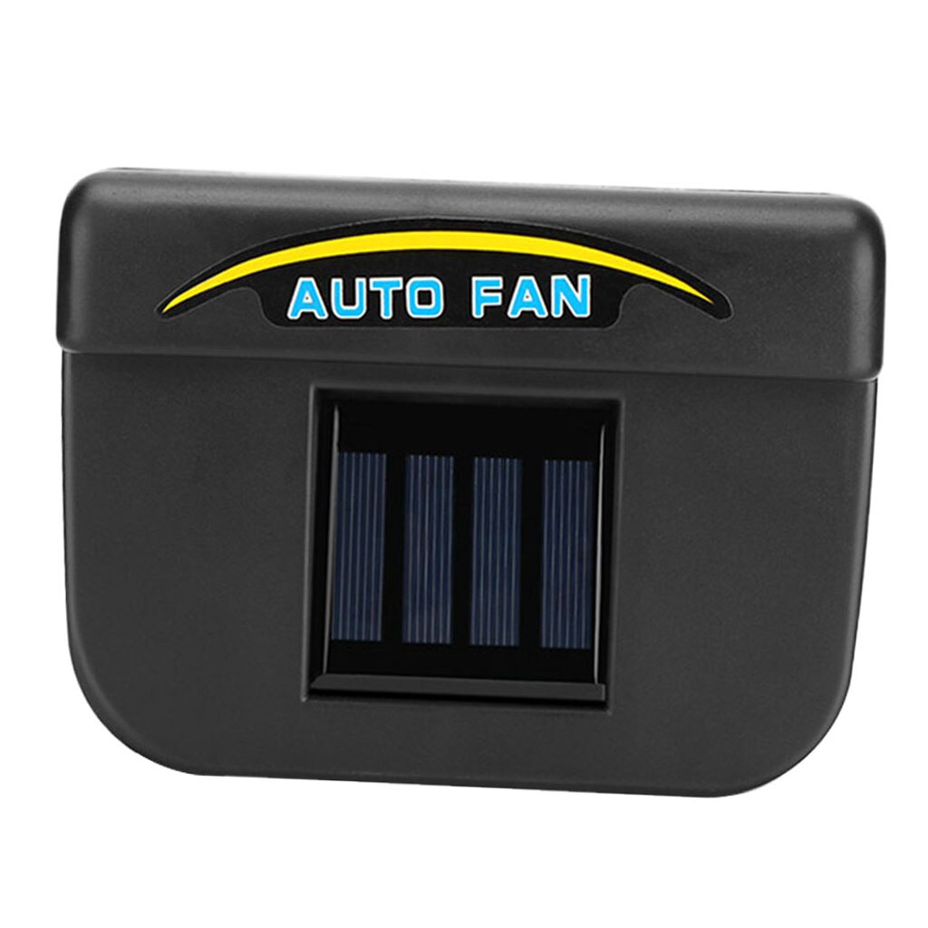 Solar Power Car Cooler Fan Vehicle Air Vent Exhaust Fan Cooling System