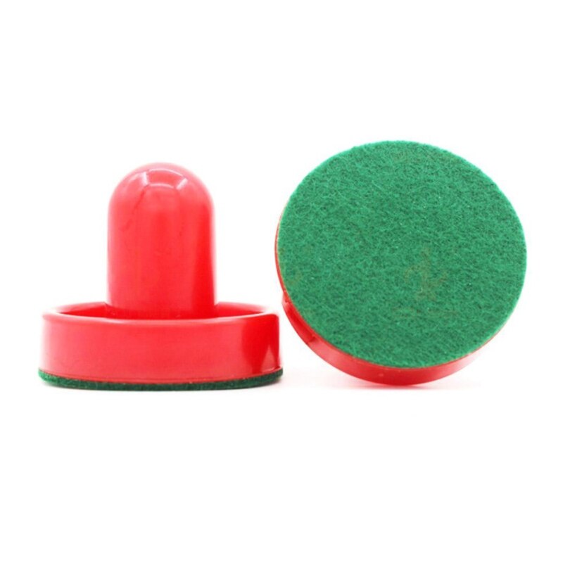 Hot8pcs/set Red Hockey Equipment Tables Table Game Plastic Air Hockey Pushers Puck Game Tables Goalies Accessories