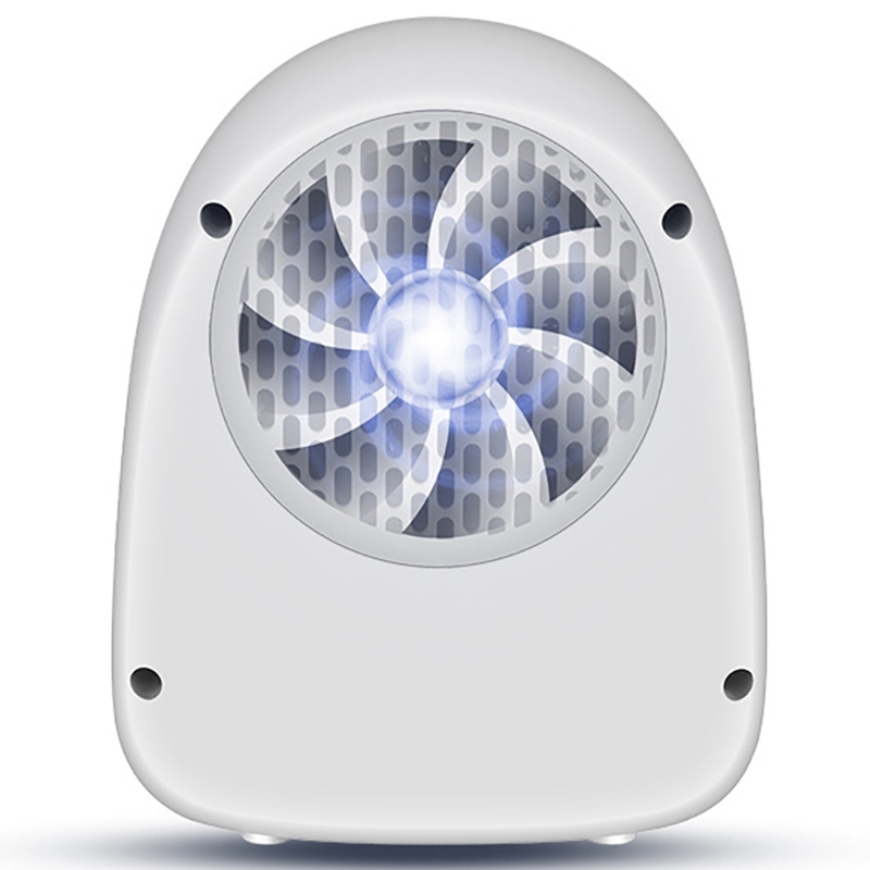 Portable 500W Small Portable Heater Quiet Energy Efficient Heating Device for Indoor Use in Office Desktop or Bedroom