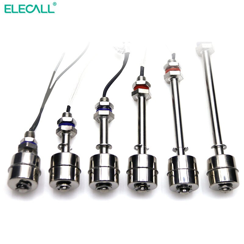 ELECALL Water Float Switch High Temperature Resistant Automatic Level Controller Sensor Water Tower Tank 304 stainless steel