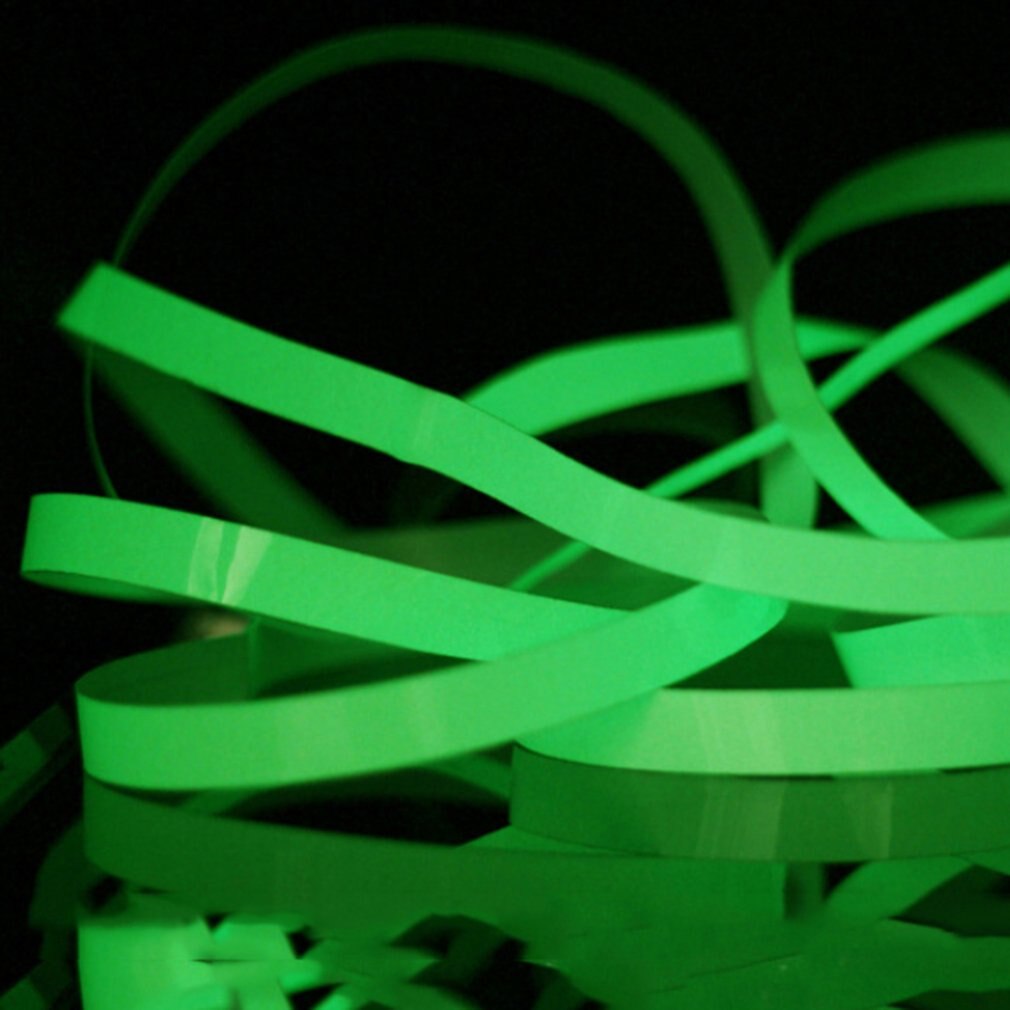 10M Leucht Band Self-adhesive Glow In The Dark icherheit Bühne Aufkleber Home Decor Party Liefert notfall Logo