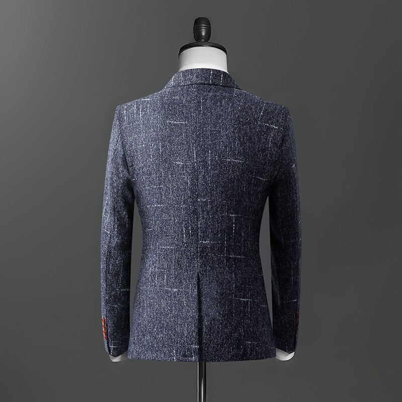 Men Wedding Blazers Slim Fit Suits Coat Male Business Casual Formal Party Dress Blazer Jacket