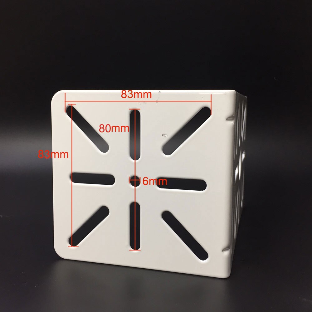 Metal Steel Vertical Mount Bracket Right angle Reinforcing Plate for CCTV 5X ZOOM PTZ Dome Camera Ceiling Mounting / Wall Mounti