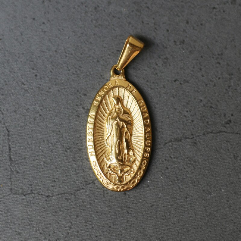 1 pçs pingente masculino feminino de aço inoxidável cor ouro escudo arma anjo forma do coração pingentes sem corrente colar