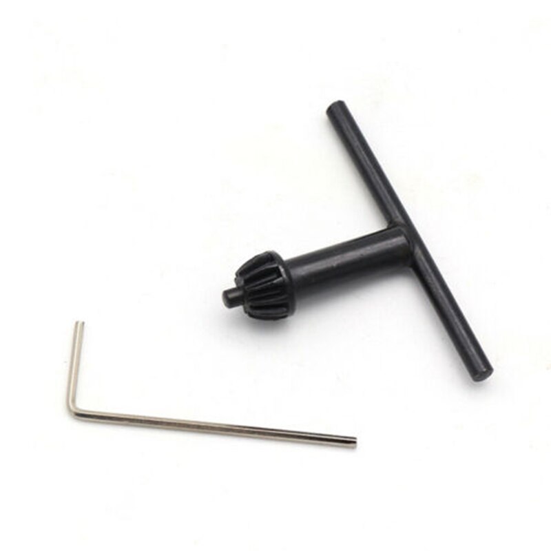 4pcs Mini 0.3-4mm Taper Mounted Lathe Electric Drill Chuck+Wrench+Chuck Key