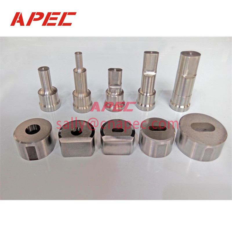 Different shape of Ironwork punch die for punching machine, punch moulds - APEC