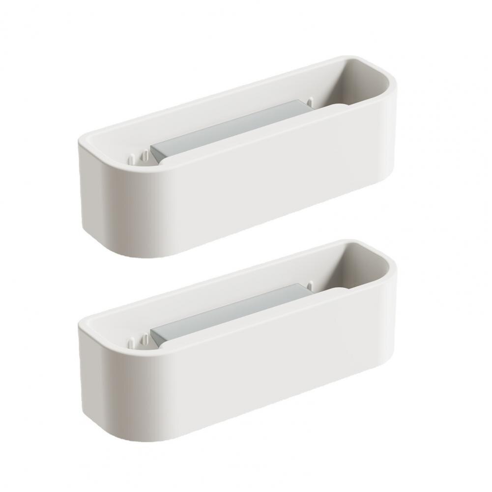 2Pcs Toothpaste Clip Self Adhesive Anti-slip HIPS Space Saving Utility Toothpaste Organizer for Kitchen: Default Title