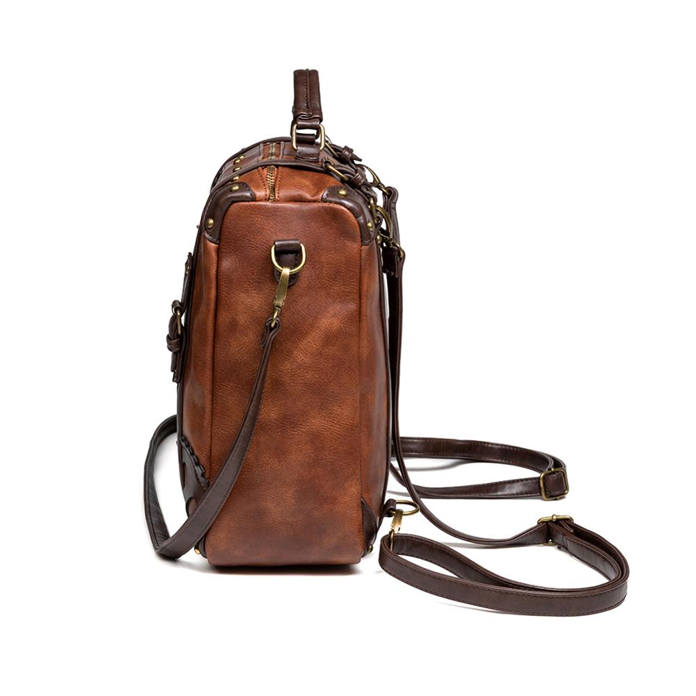 Steampunk-sac à main Vintage gothique, grand sac Rock rétro, sacoche à épaule en cuir, nouvelle Halloween